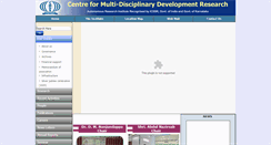 Desktop Screenshot of cmdr.ac.in